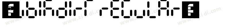 字体rubikdirt regular字体转换